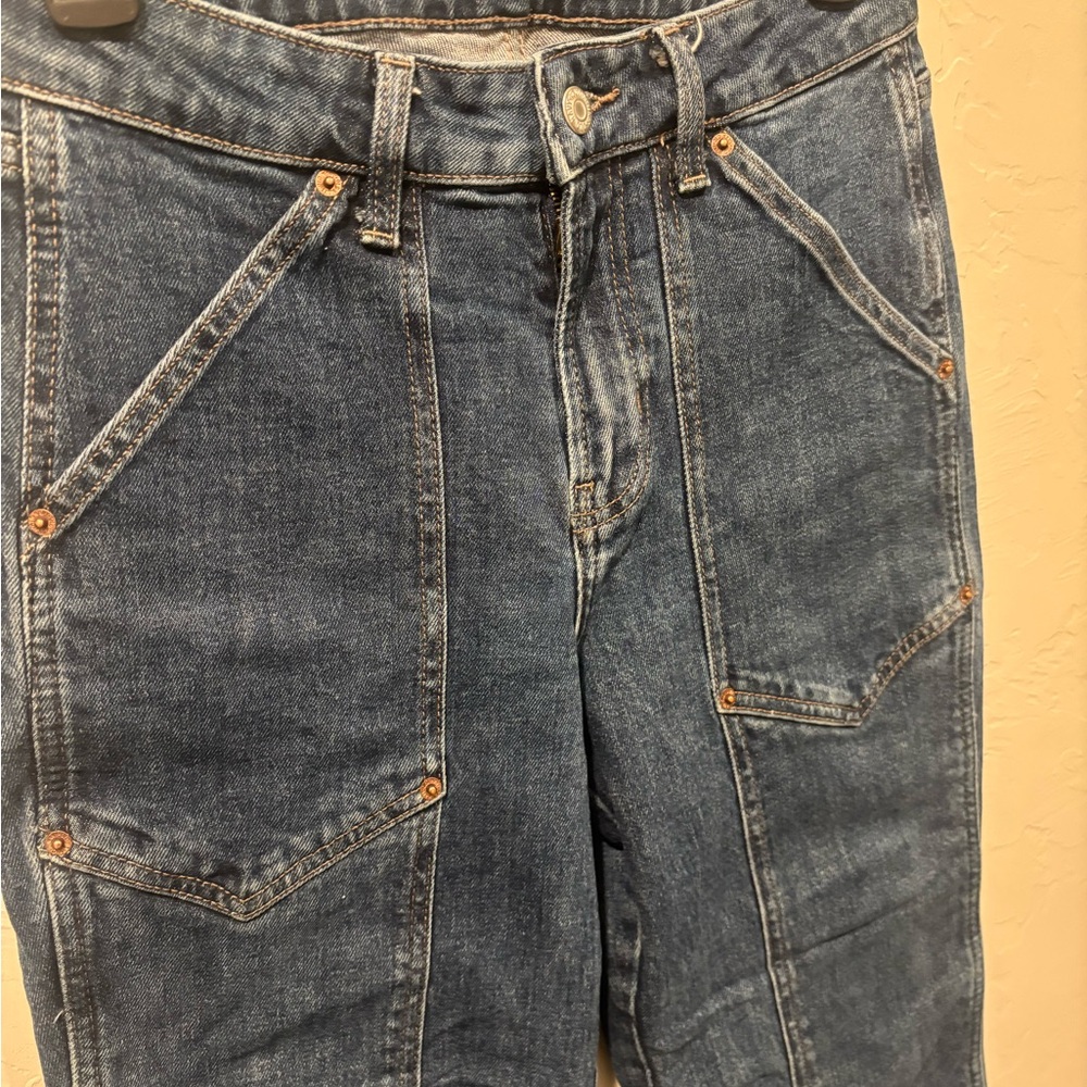 Old Navy Dark Blue Denim Jeans - Picture 2 of 6